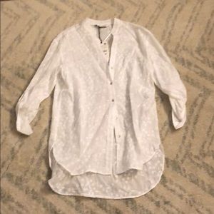 Women’s Button Down Blouse.
